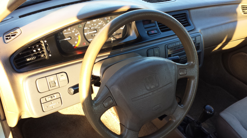 Author would like you to note that the interior looks 3x better in this picture than it actually was. Â